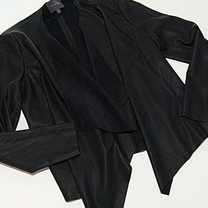 The Limited | Black Vegan Leather Jacket